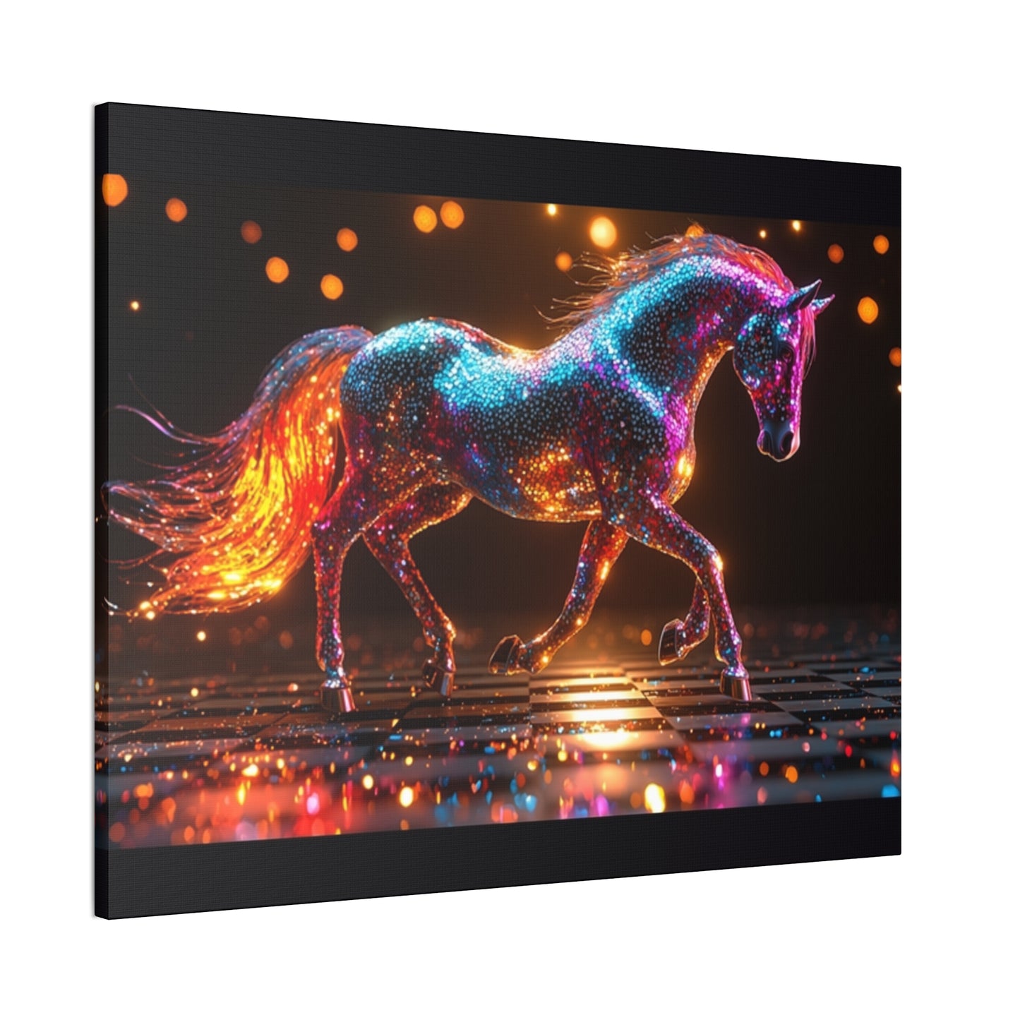 Bling Stallion - Canvas Stretched, 0.75"