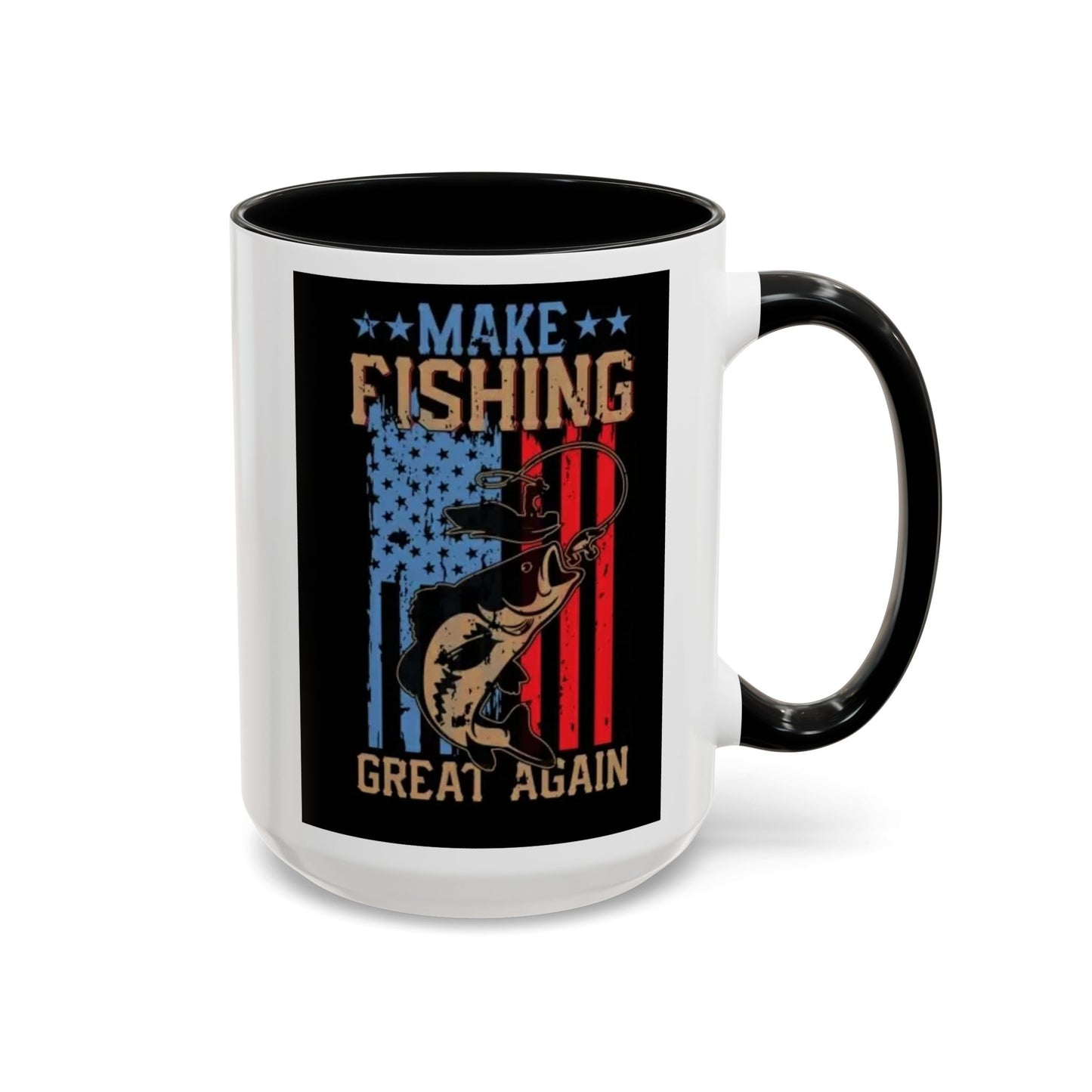 Make Fishing Great Again - Whimsical and Military Mugs