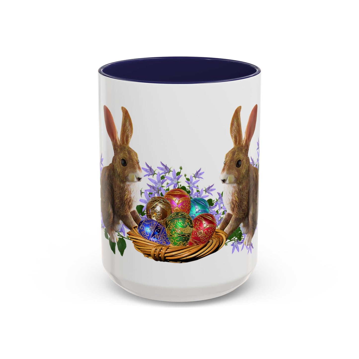 Bunnies - Accent Coffee Mug (11, 15oz) - Easter