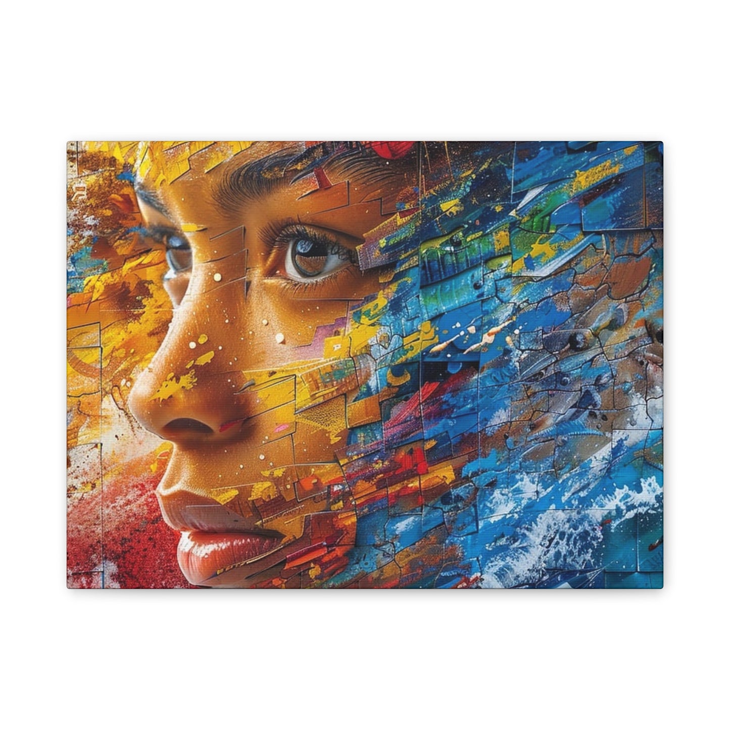 She - Canvas Stretched, 0.75"