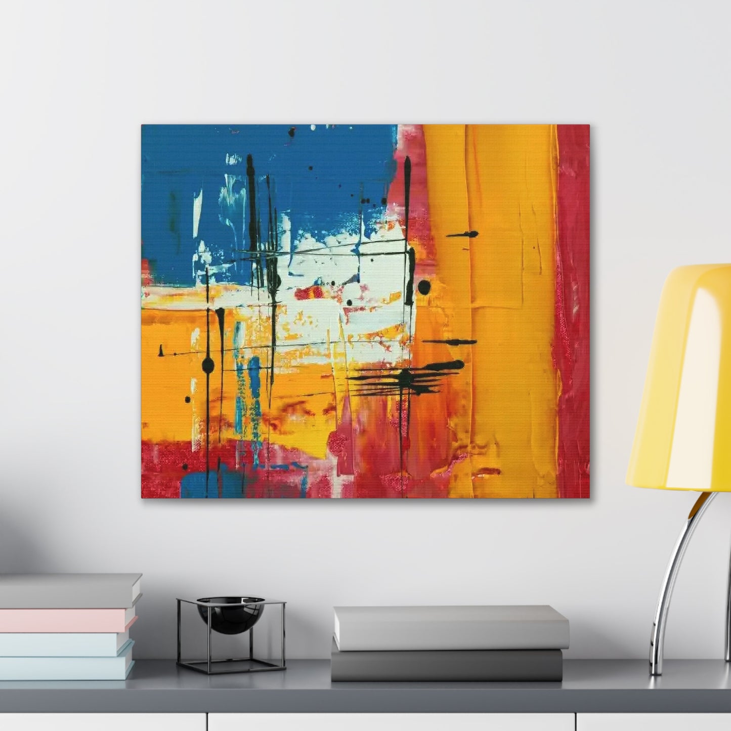 Abstract - Canvas Stretched, 0.75" - Wall Art 2026  - Creative