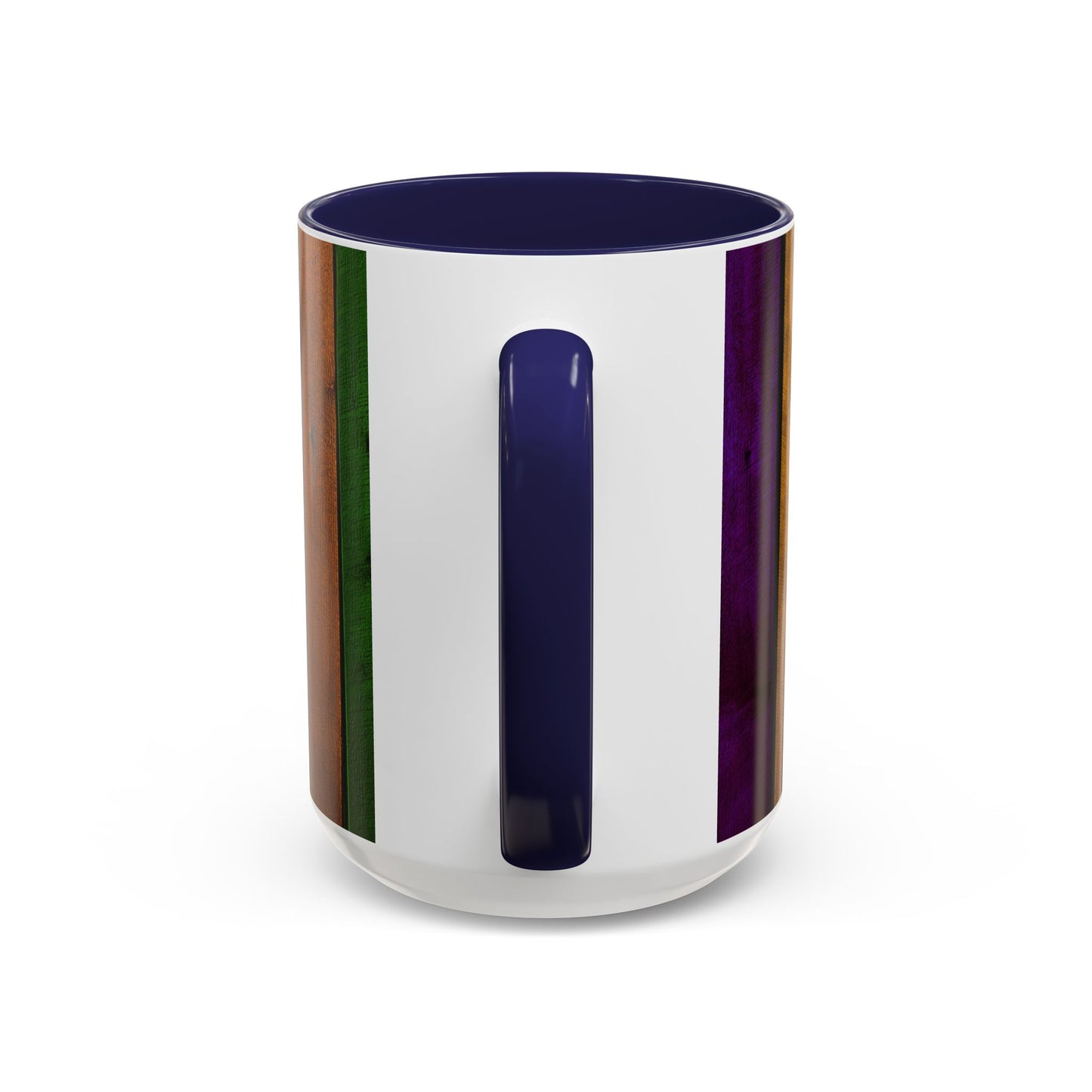 Colored Planks - Accent Coffee Mug (11, 15oz)