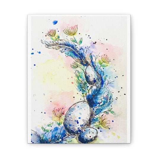 Easter Eggs - Canvas Stretched, 0.75" - Easter