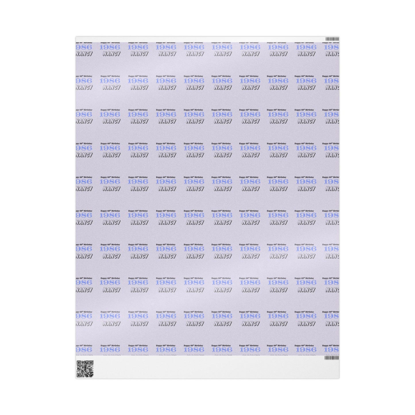 Custom Happy Birthday - Wrapping Papers