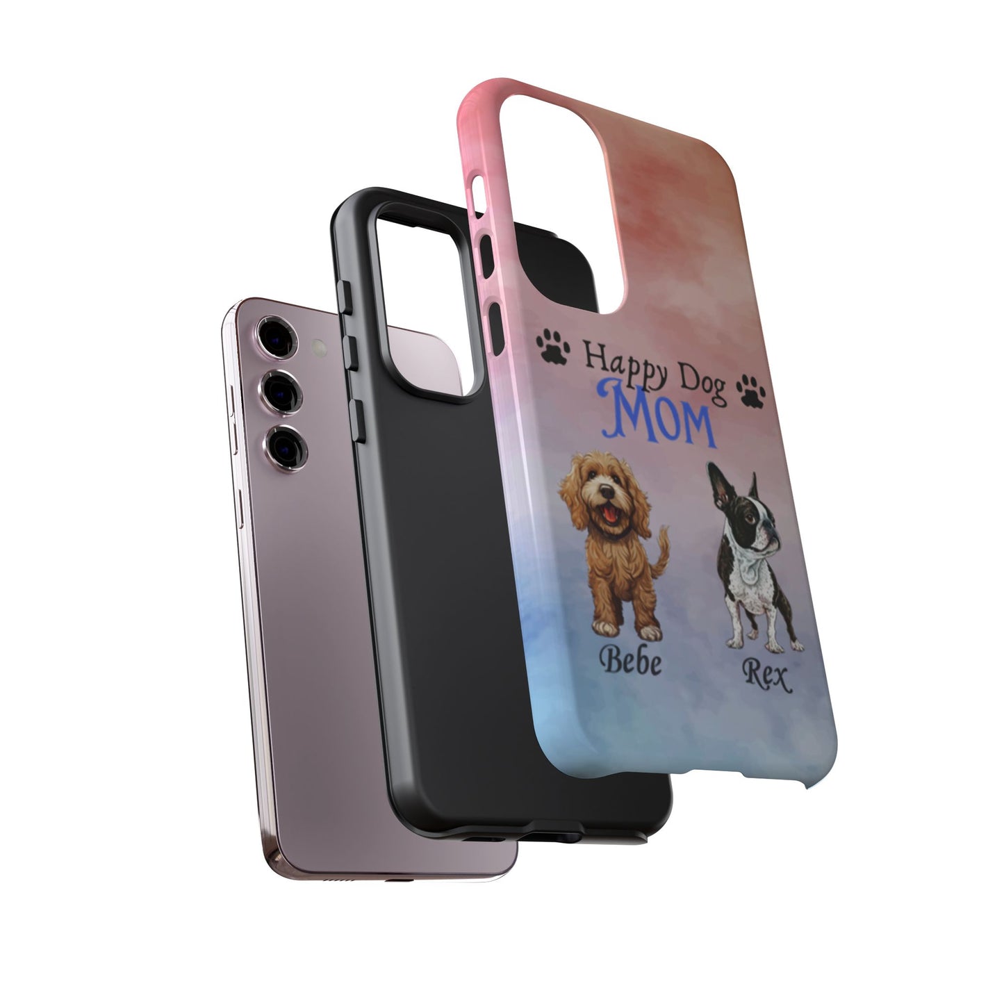 Dog Mom - Personalized - Whimsical Phone Cases - Mother's Day