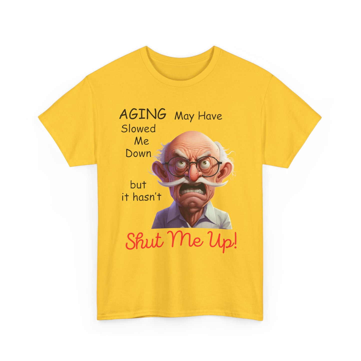 Aging - Unisex Heavy Cotton Tee - T-shirts - Father's Day