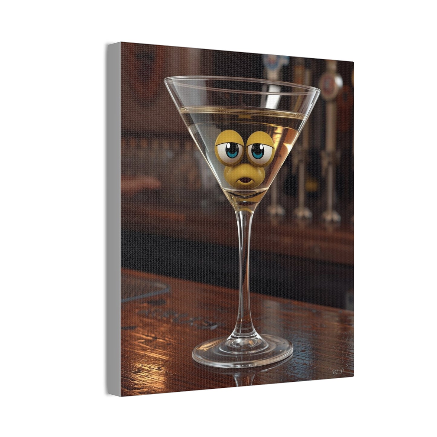 Single Drink - Canvas Stretched, 0.75" - 2026 Wall Art - Creative