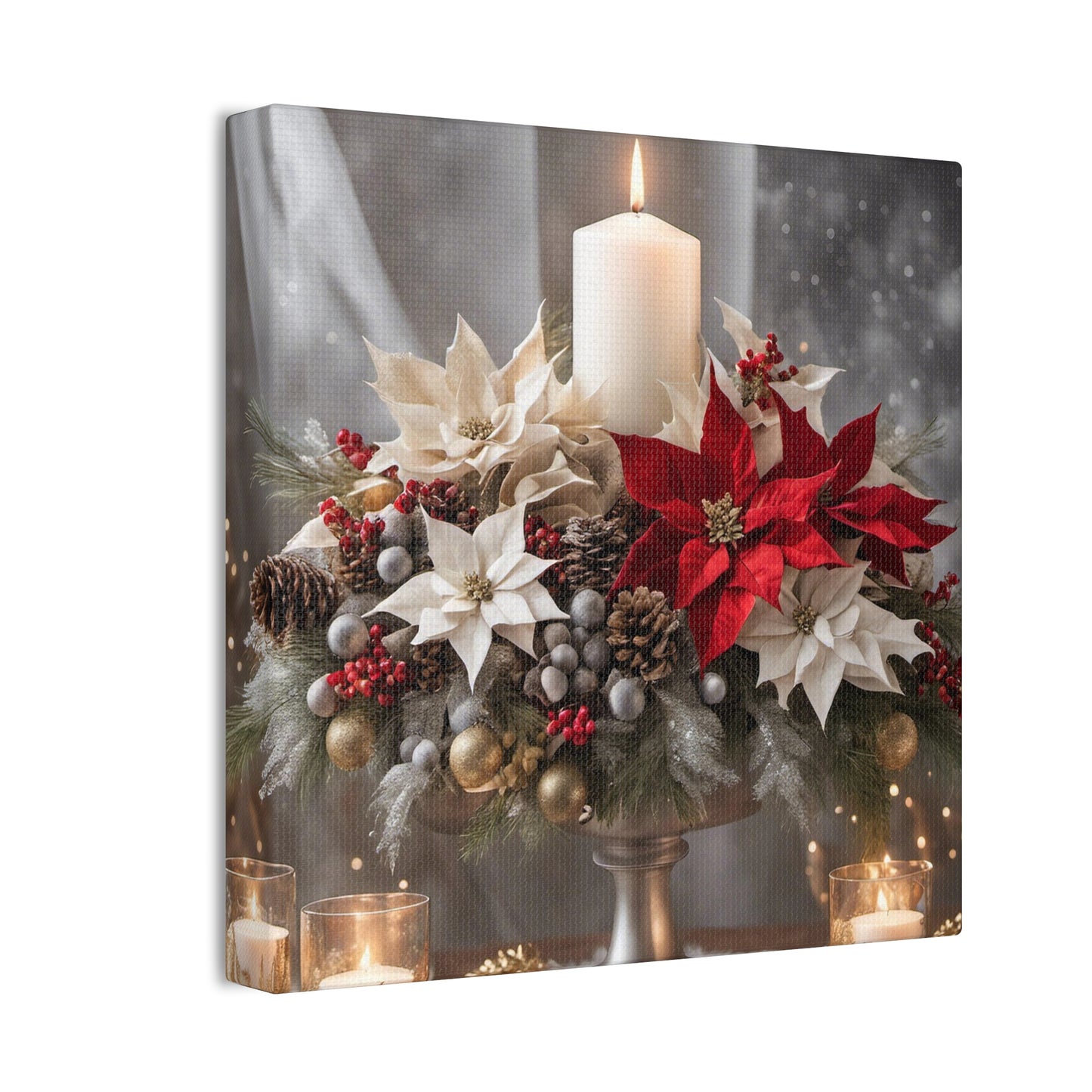Christmas Candle -2026 Wall Art - Holidays