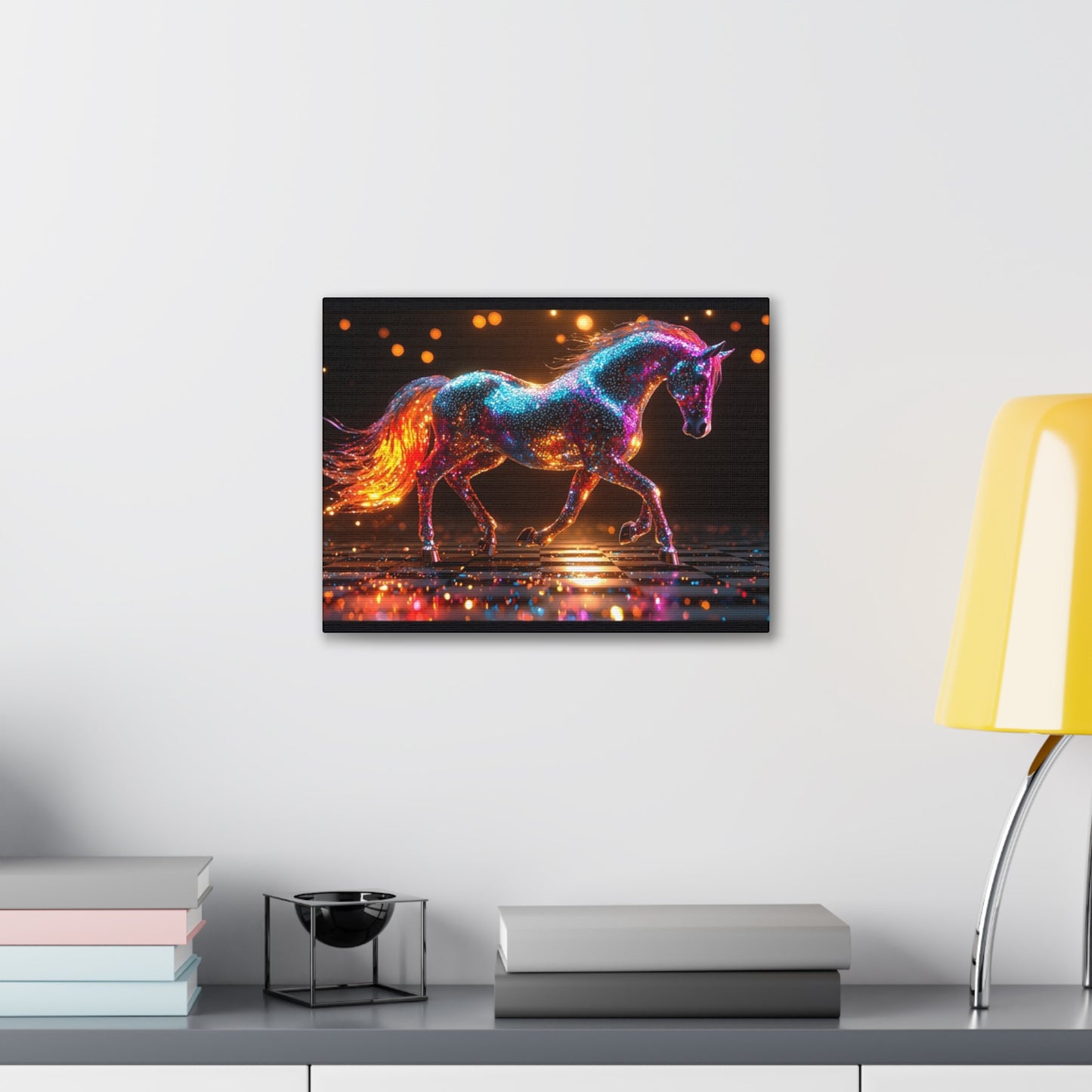 Bling Stallion - Canvas Stretched, 0.75"