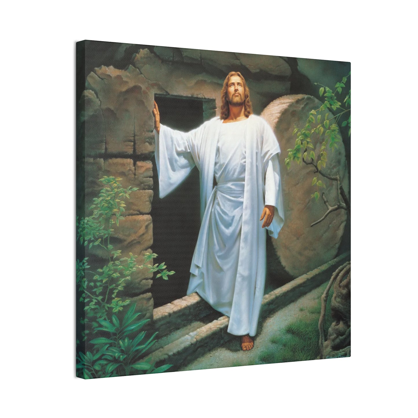 He is Risen - Canvas Stretched, 0.75" - Easter - Mother's Day - Father's Day