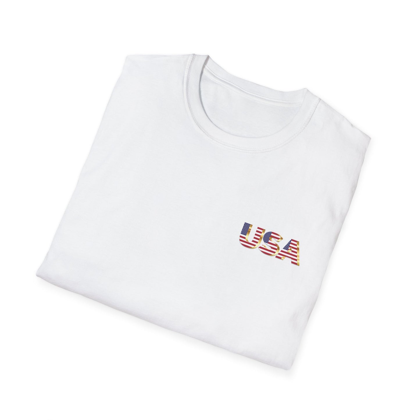 USA - Unisex Softstyle T-Shirt - Military