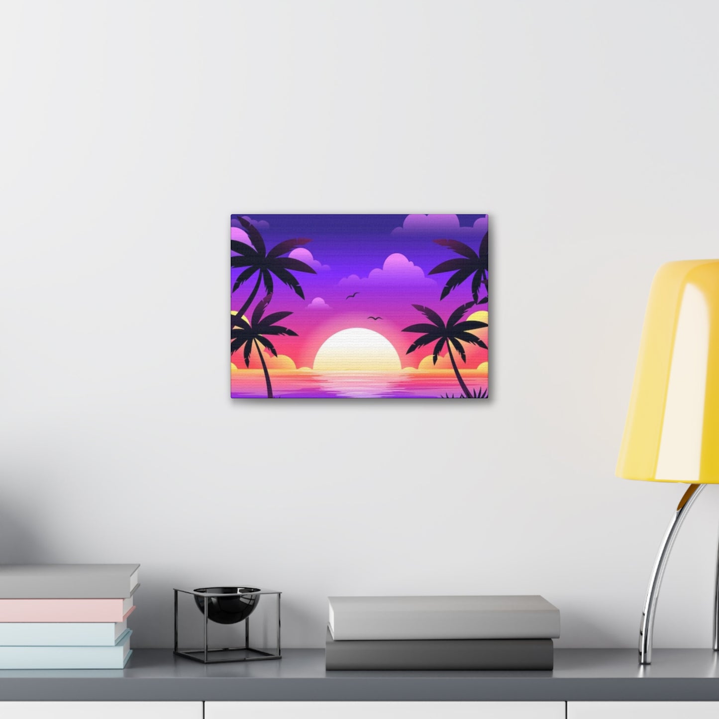 Island Sunset - Canvas Stretched, 0.75"