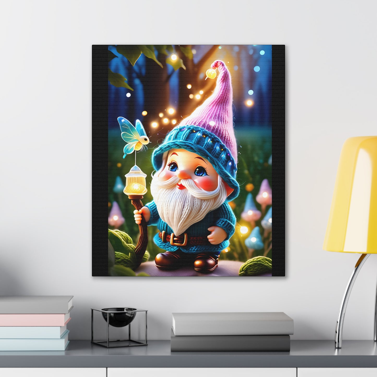 Gnome - Canvas Stretched, 0.75"