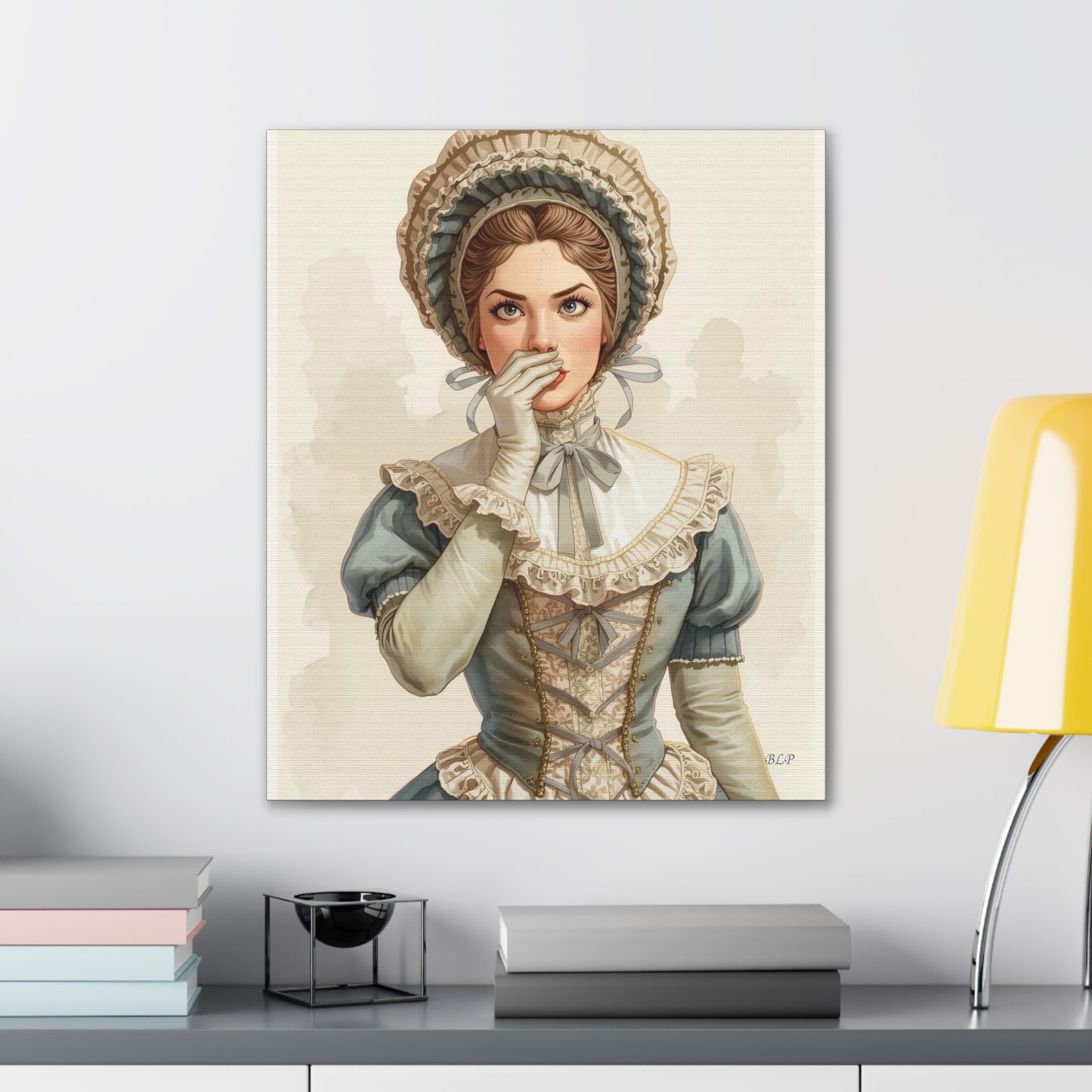 Victorian Woman - Canvas Stretched, 0.75" - 2026 Wall Art - Bathroom Humor