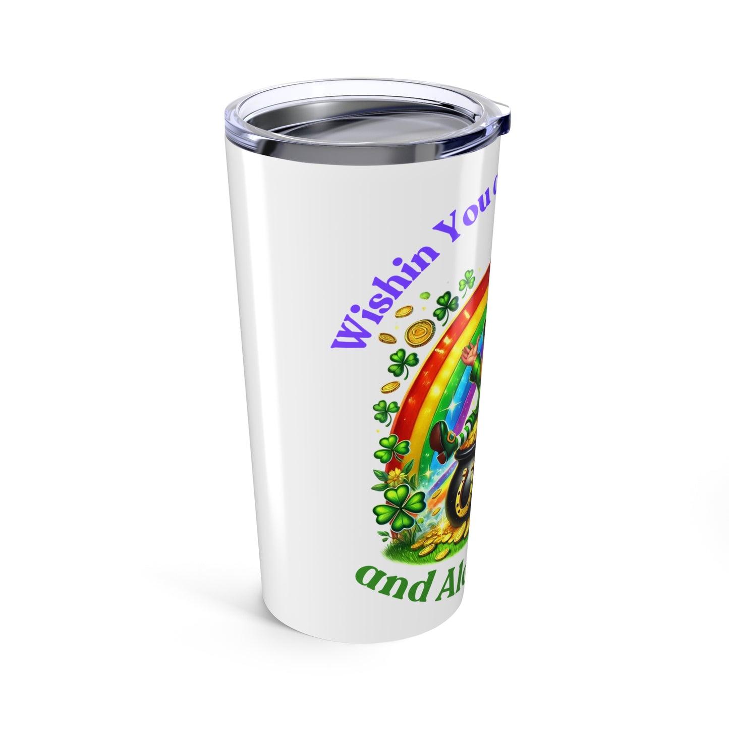 Wee Bit of Luck - Tumbler 20oz - St. Patrick's Day - Mugs and Tumblers