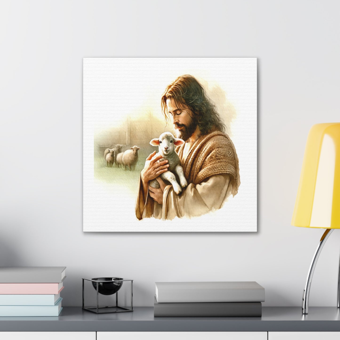 Jesus the Lamb of God - Canvas Stretched, 0.75" Easter