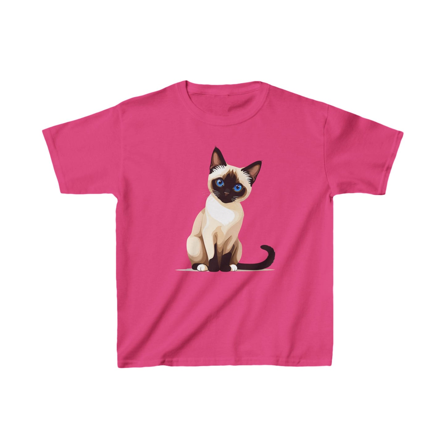 Kids - Siamese Cat - Heavy Cotton™ T-Shirts