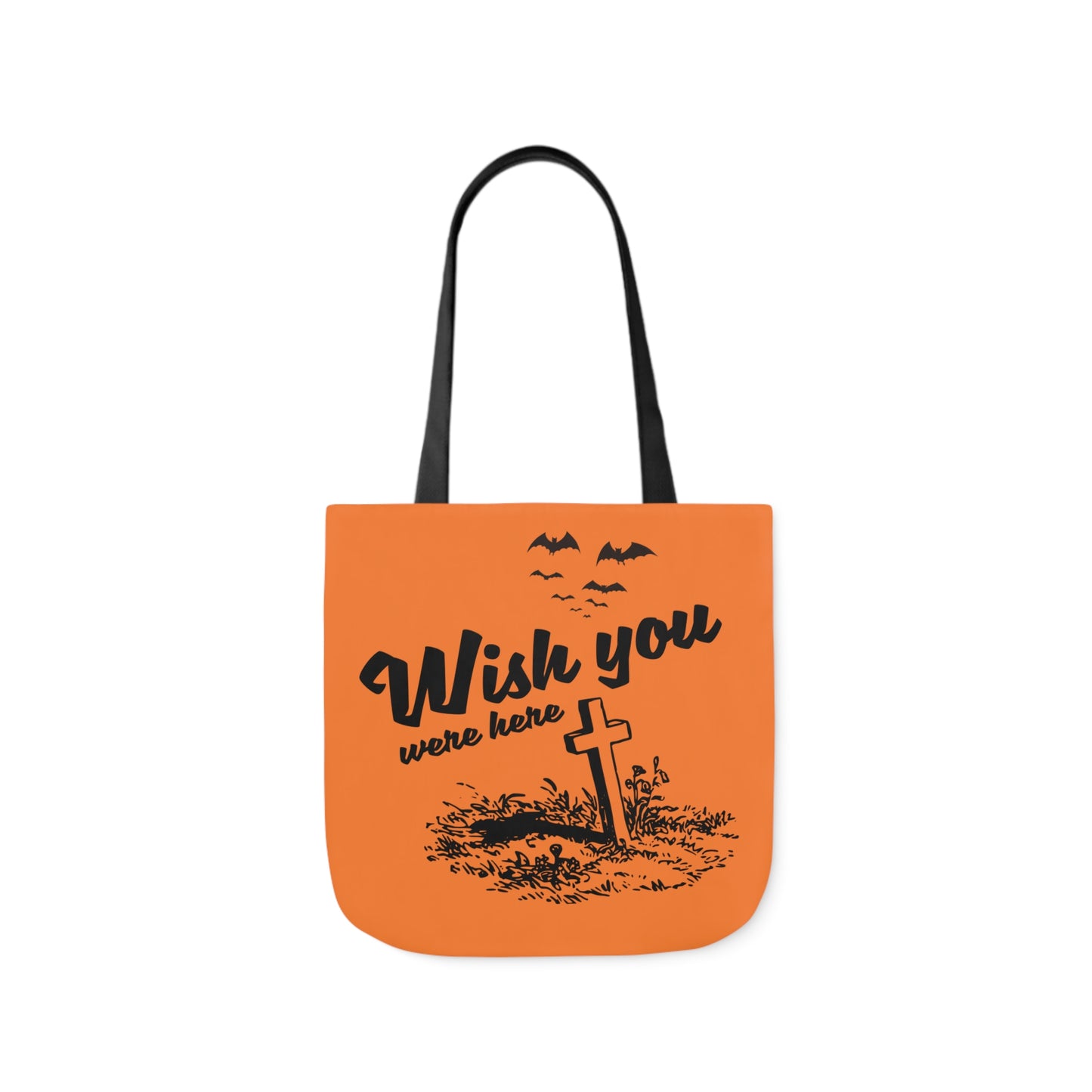 Wish you were here - Canvas Tote Bag, 5-Color Straps - Halloween