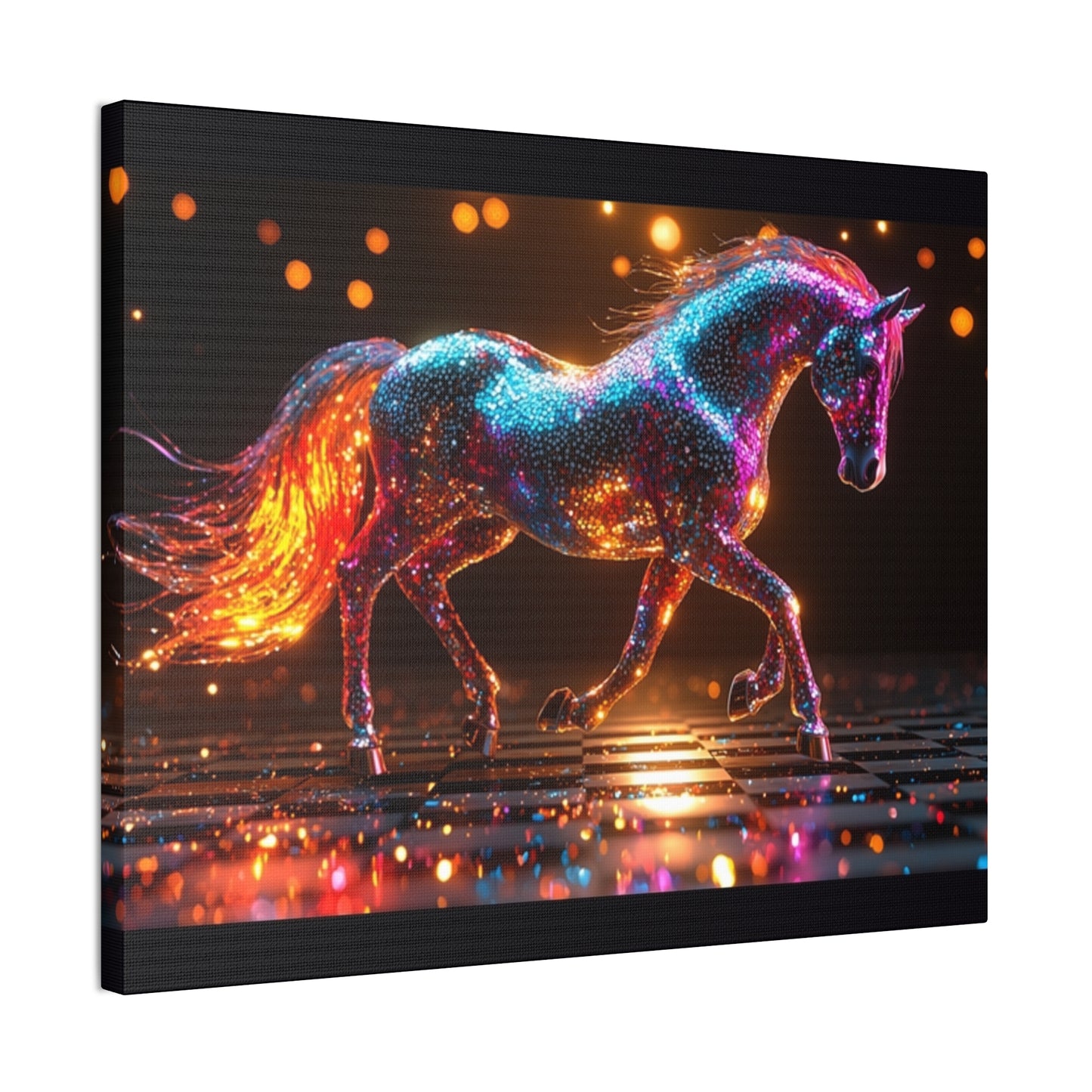 Bling Stallion - Canvas Stretched, 0.75"