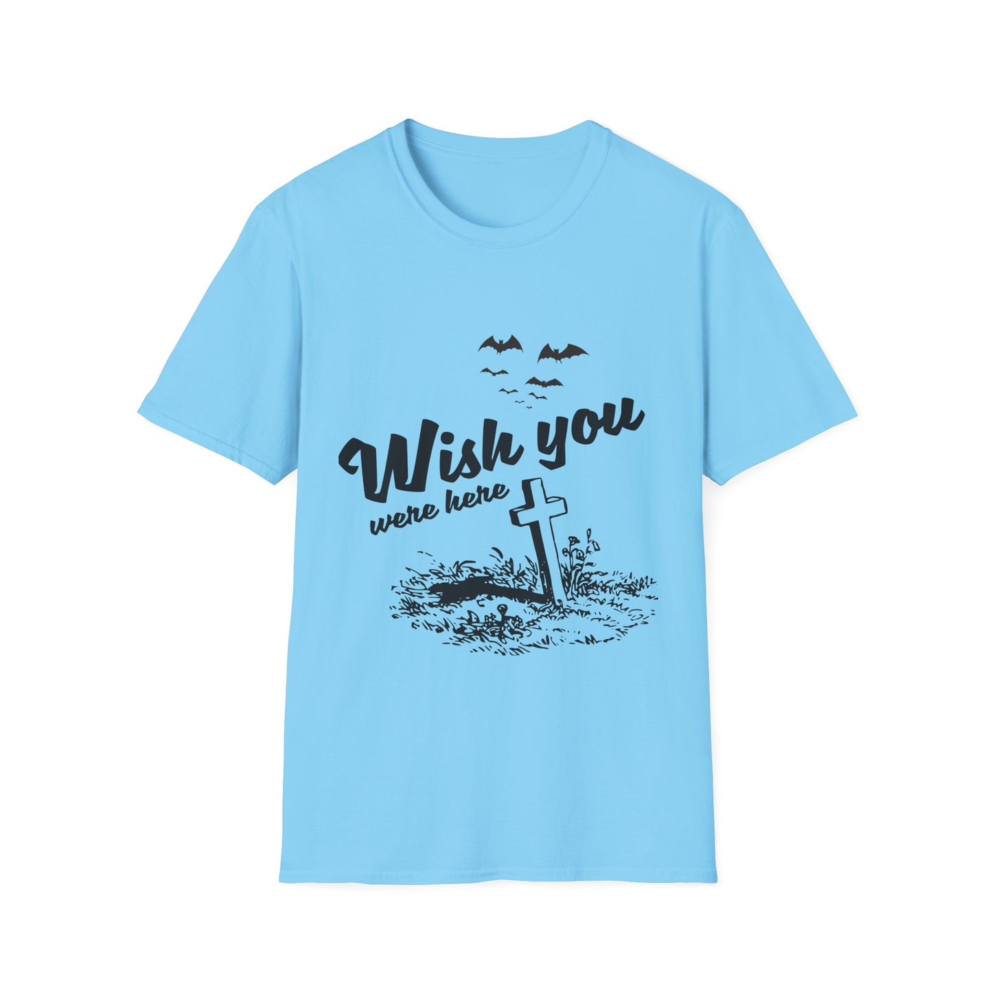 Wish you were here - Unisex Softstyle T-Shirt - Halloween