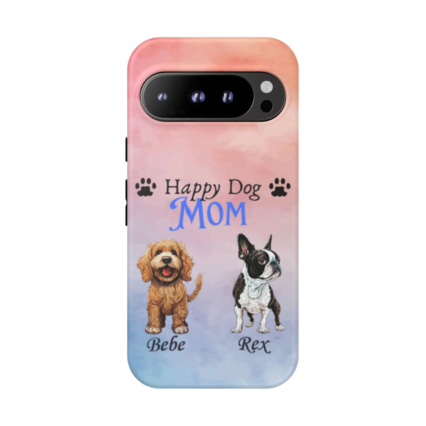 Dog Mom - Personalized - Whimsical Phone Cases - Mother's Day