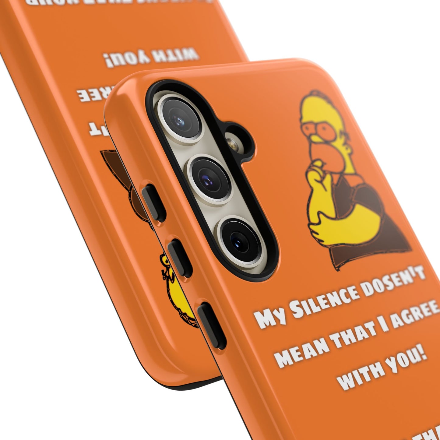 My Silence - Tough Cases - Whimsical Phone Cases