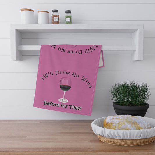 No Wine - Tea Towels (cotton, poly) - Mother's Day - Father's Day