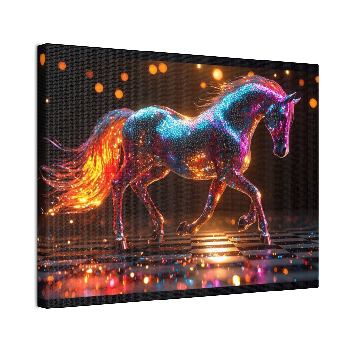 Bling Stallion - Canvas Stretched, 0.75"