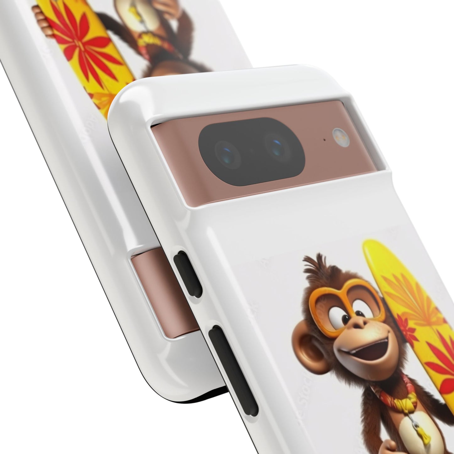 Surfer Monkey -Tough Whimsical Phone Cases