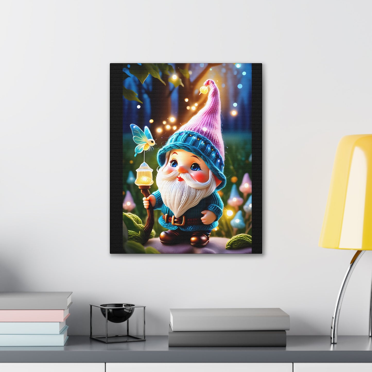 Gnome - Canvas Stretched, 0.75"