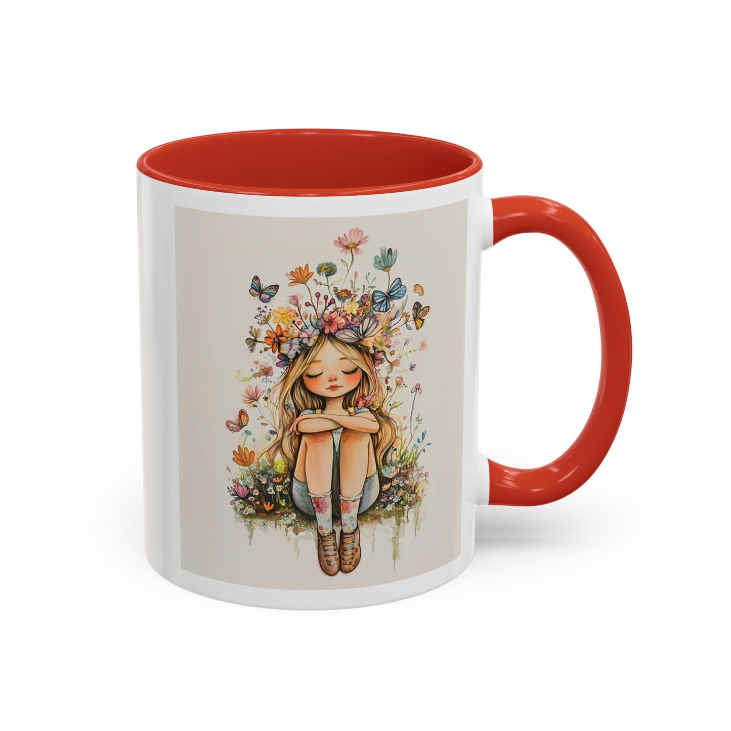 Girl - Accent Coffee Mug (11, 15oz)