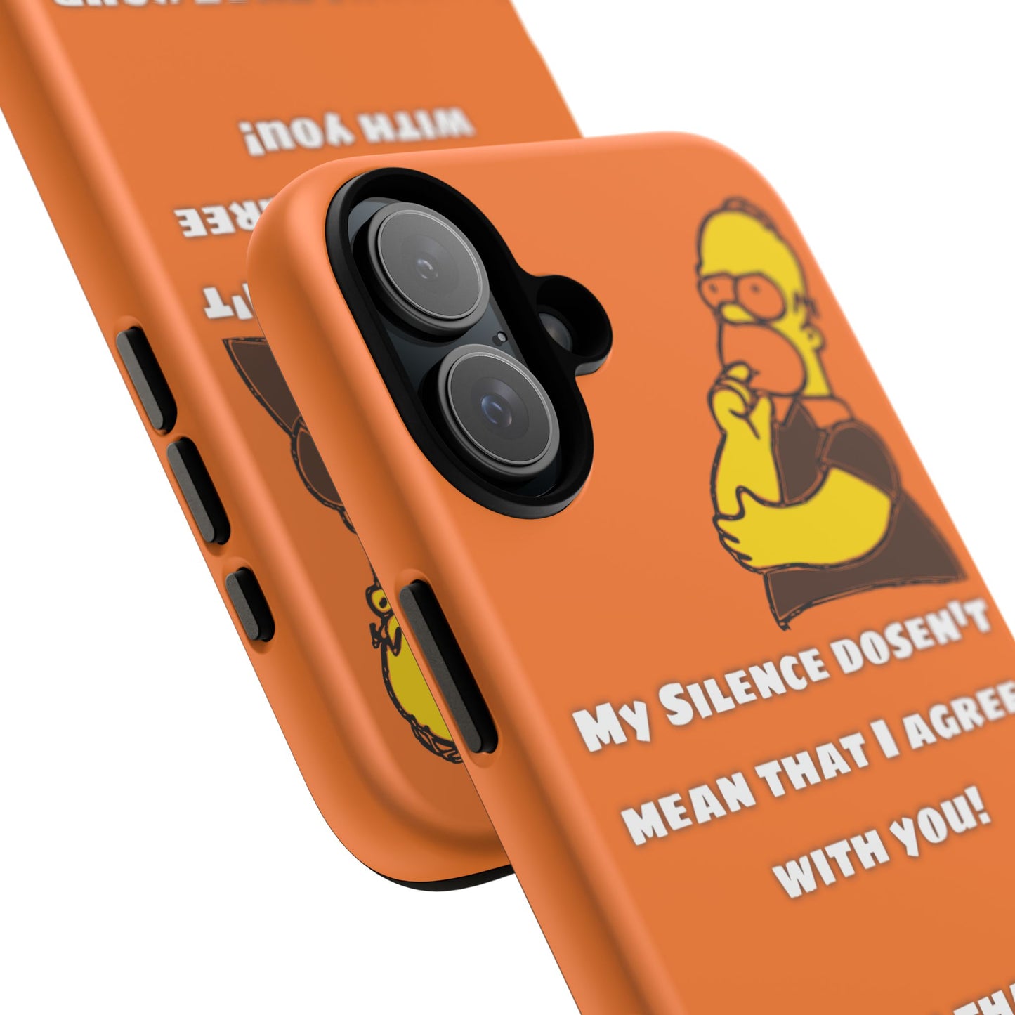 My Silence - Tough Cases - Whimsical Phone Cases