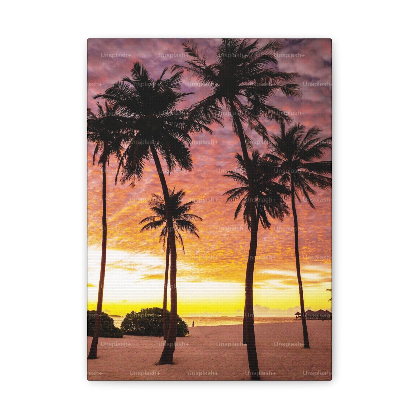 Palms - Canvas Stretched, 0.75"