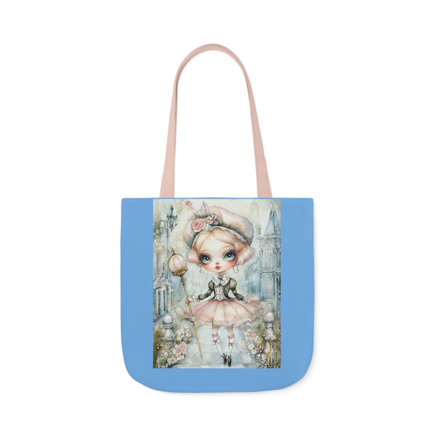 Tiny Dancer - Canvas Tote Bag, 5-Color Straps