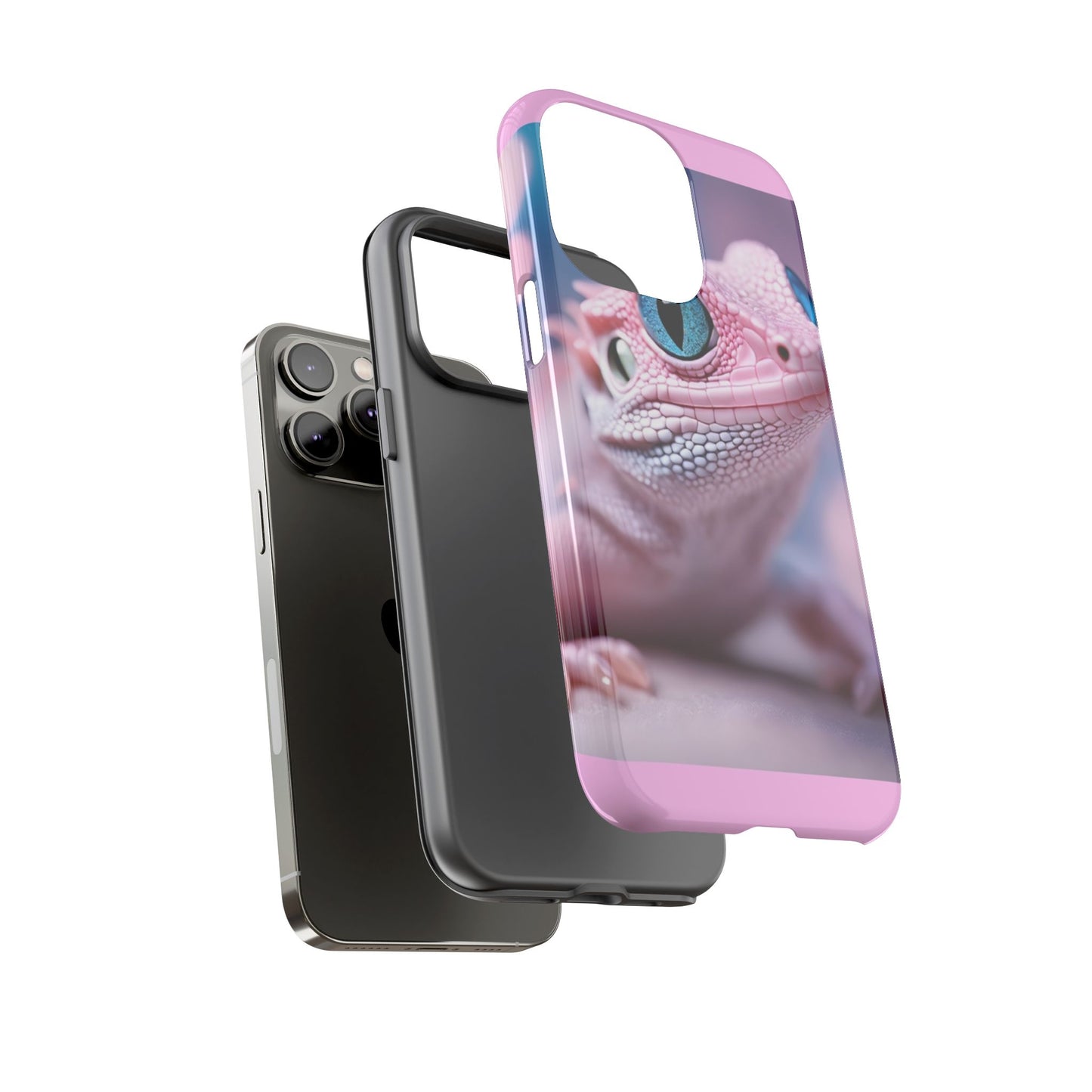 Pink Lizard - Whimsical Phone Cases