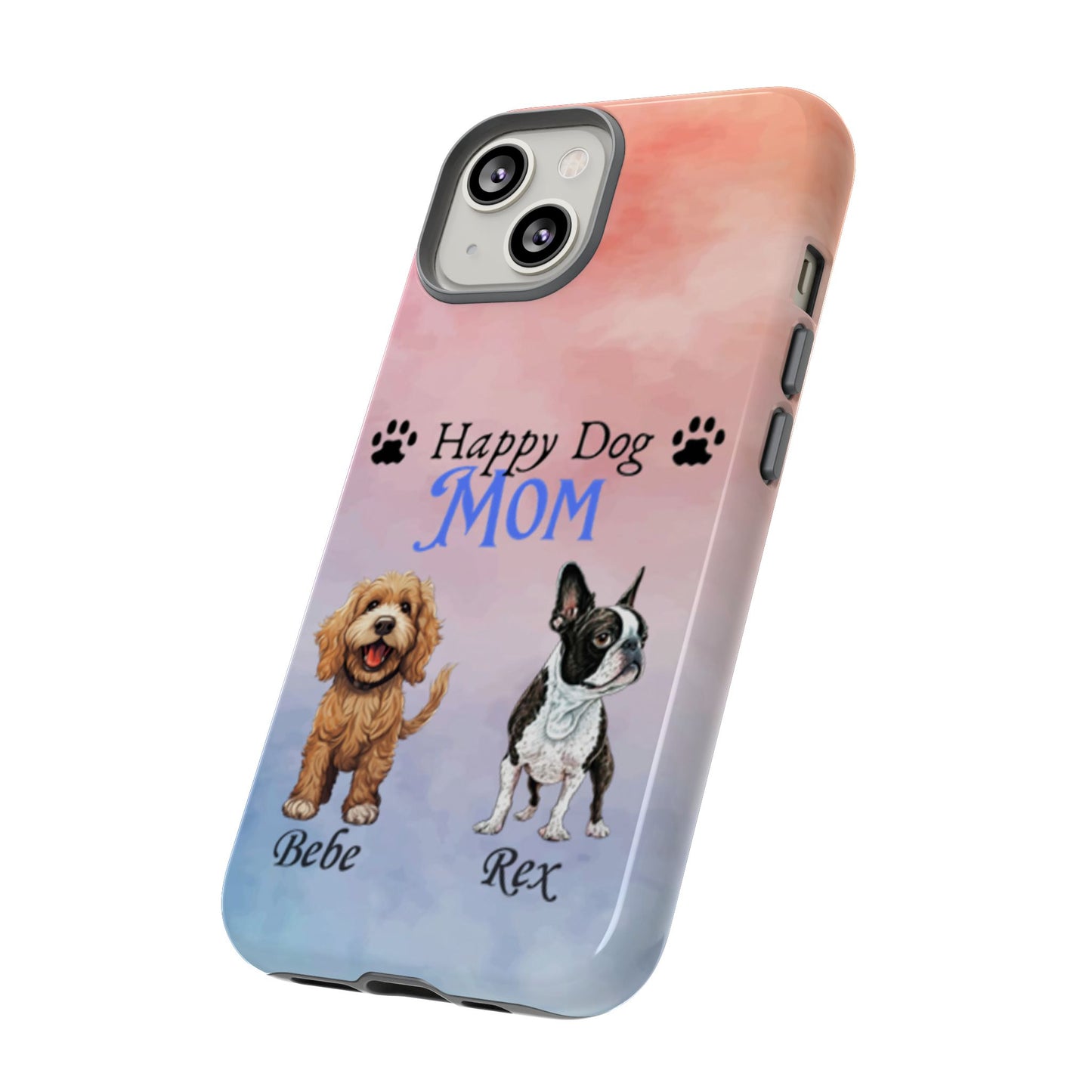 Dog Mom - Personalized - Whimsical Phone Cases - Mother's Day