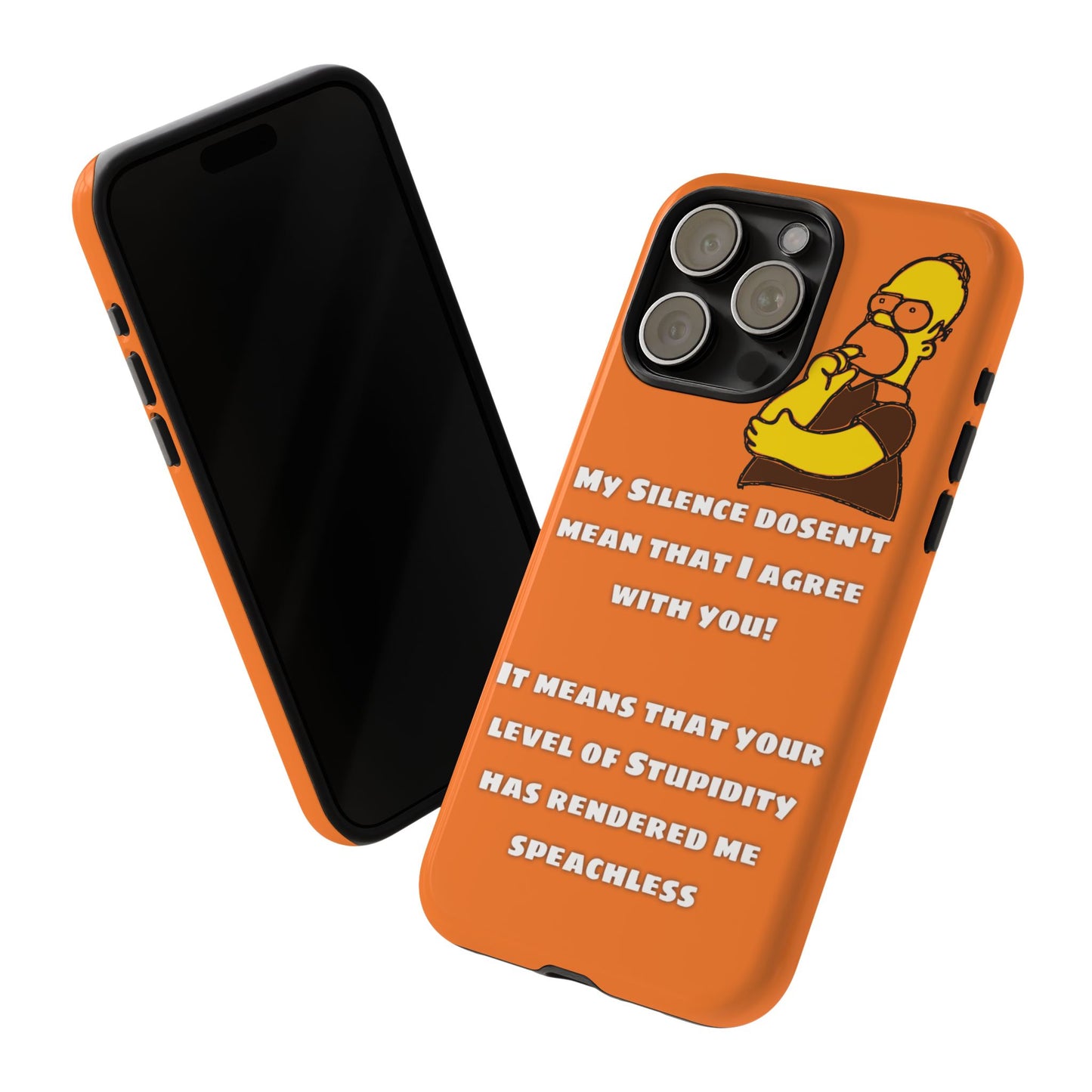 My Silence - Tough Cases - Whimsical Phone Cases