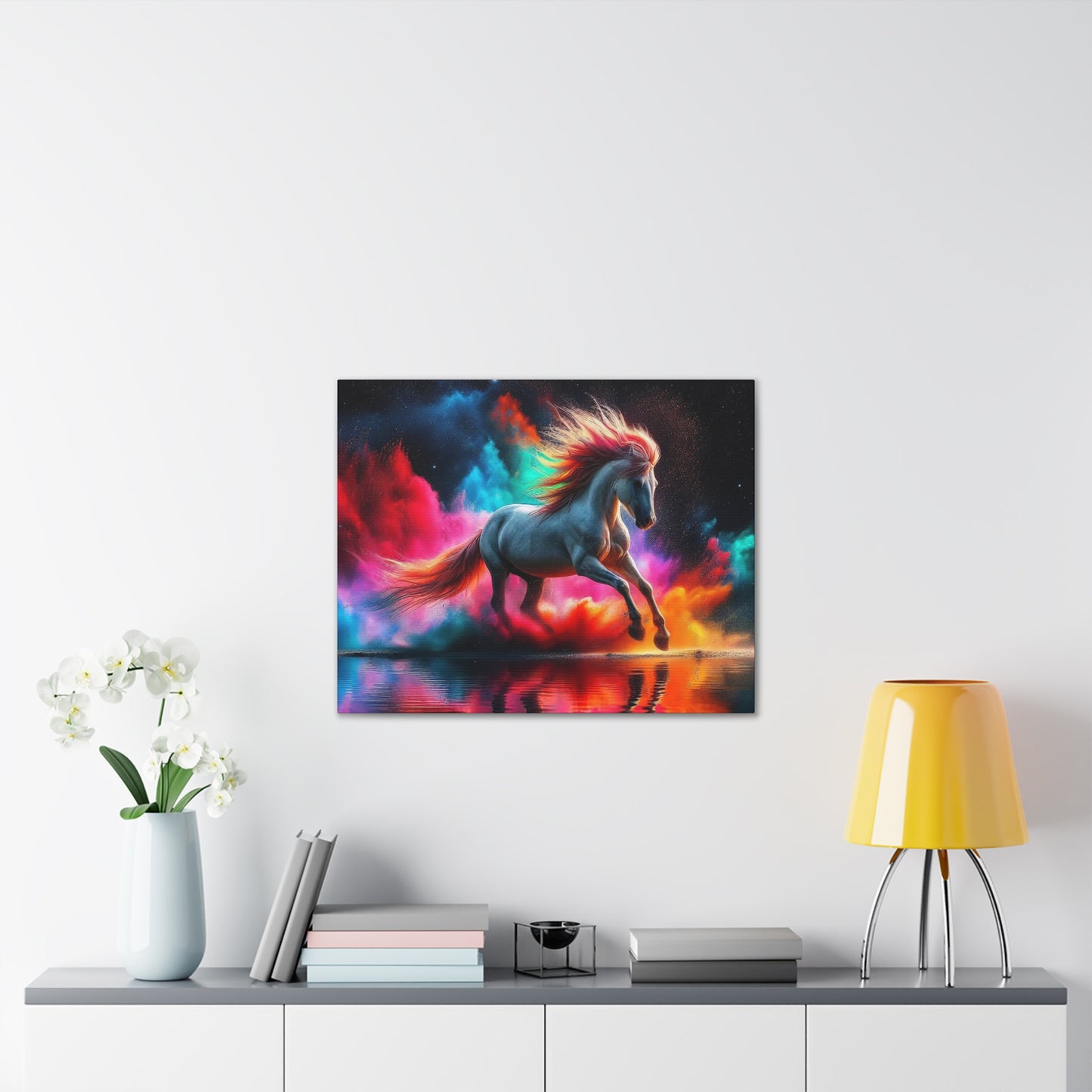 Colorful Horse - Canvas Stretched, 0.75"