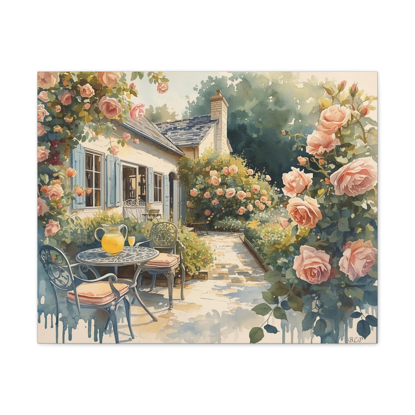 Lemonade on the Patio - Canvas Stretched, 0.75" - 2026 Wall Art Places