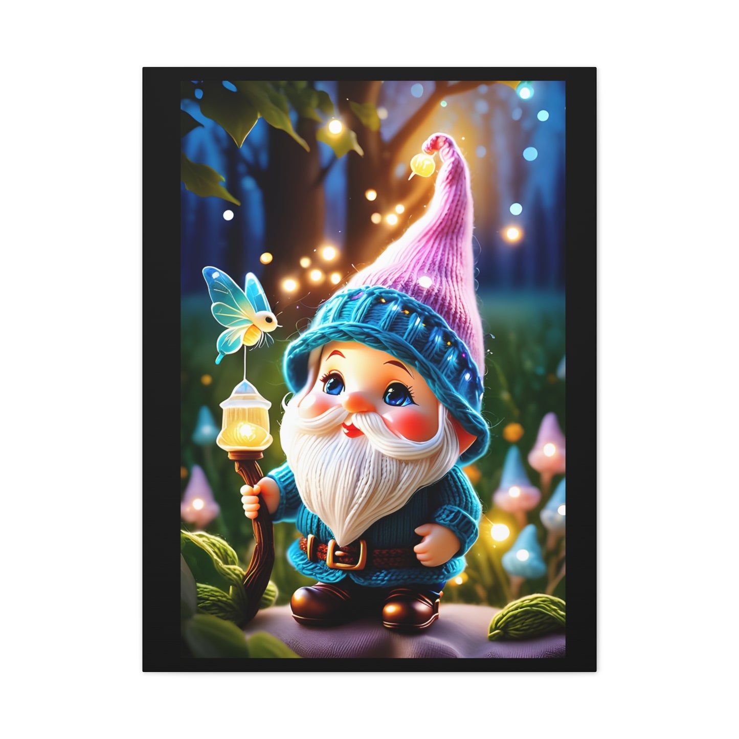 Gnome - Canvas Stretched, 0.75"