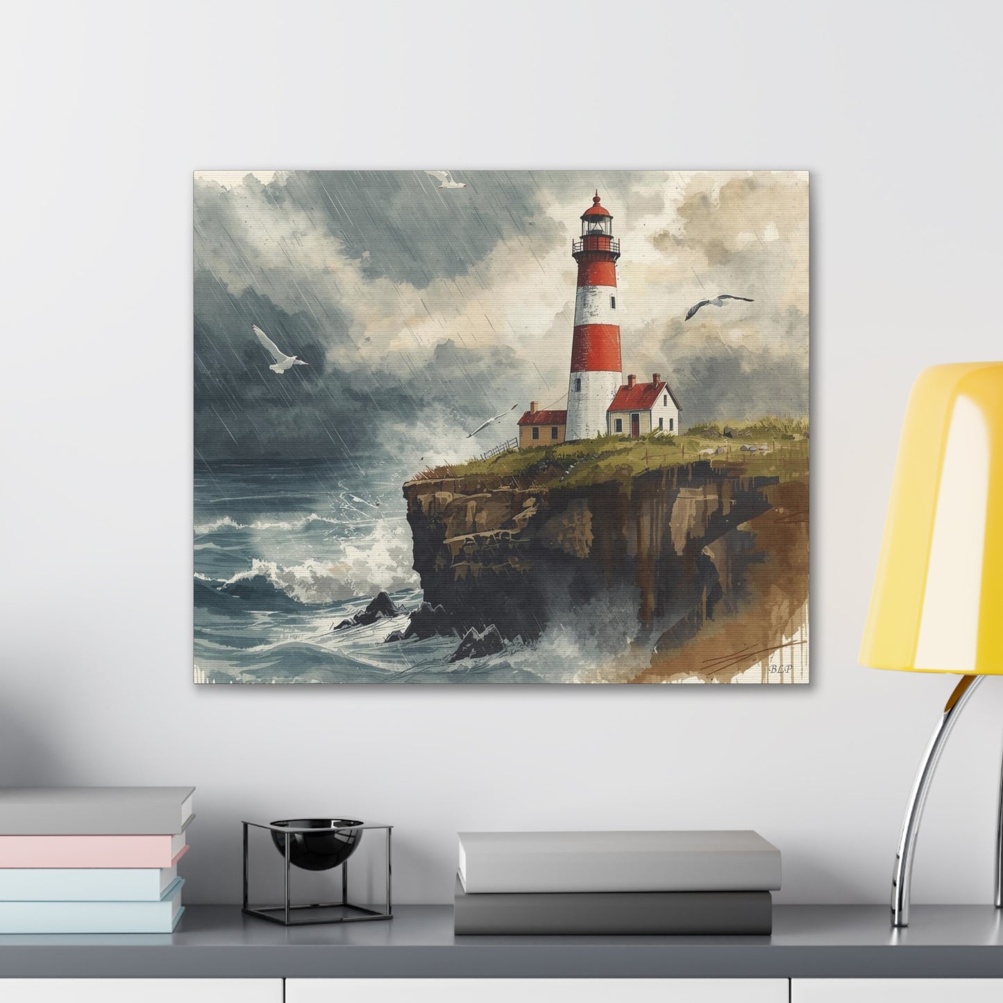 North Coast Light House - Canvas Stretched, 0.75" - 2026 Wall Art Places