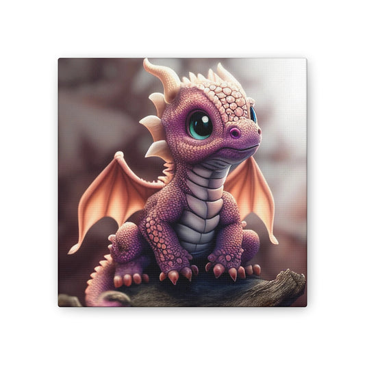 Baby Dragon - Canvas Stretched, 0.75"