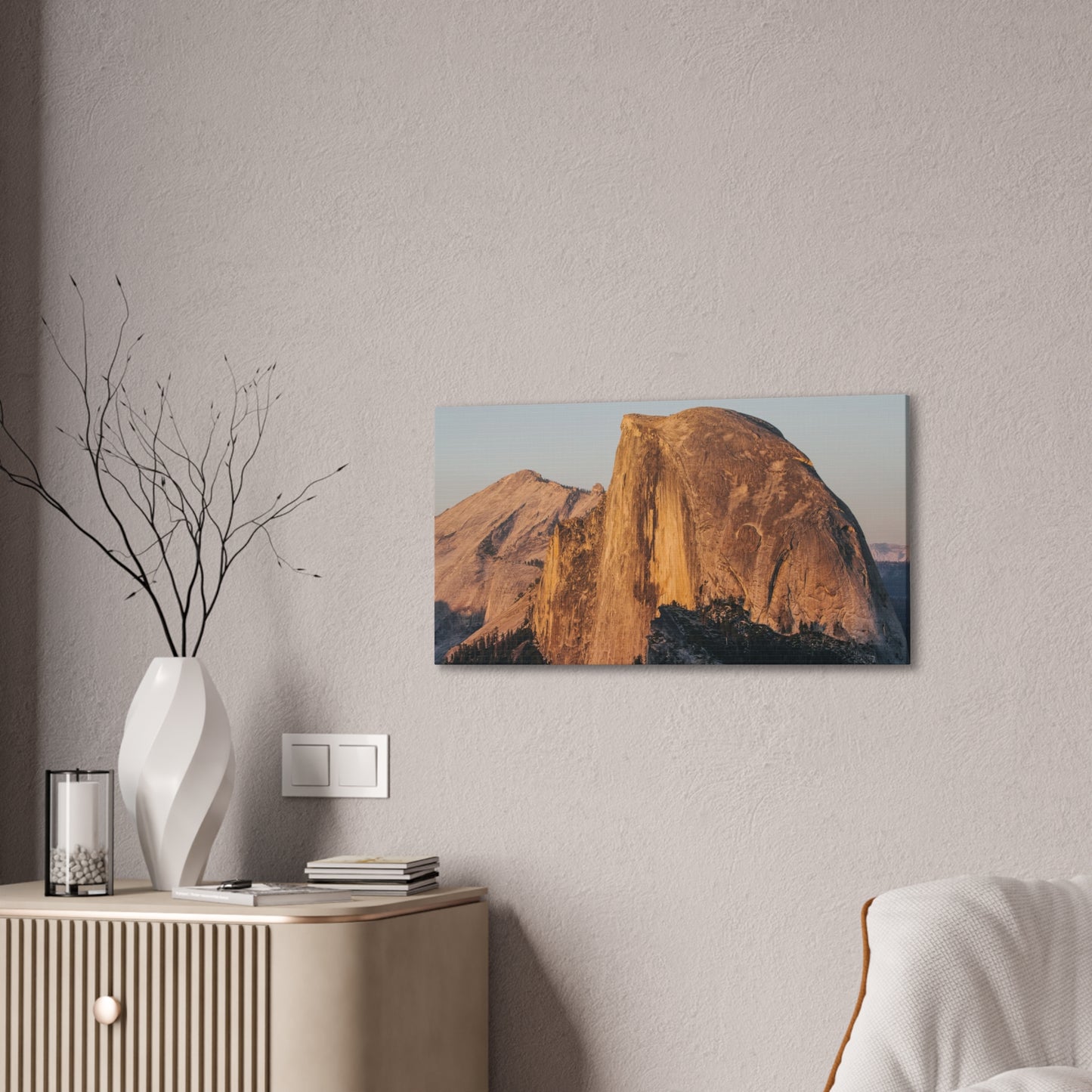 half Dome - Canvas Stretched, 0.75"