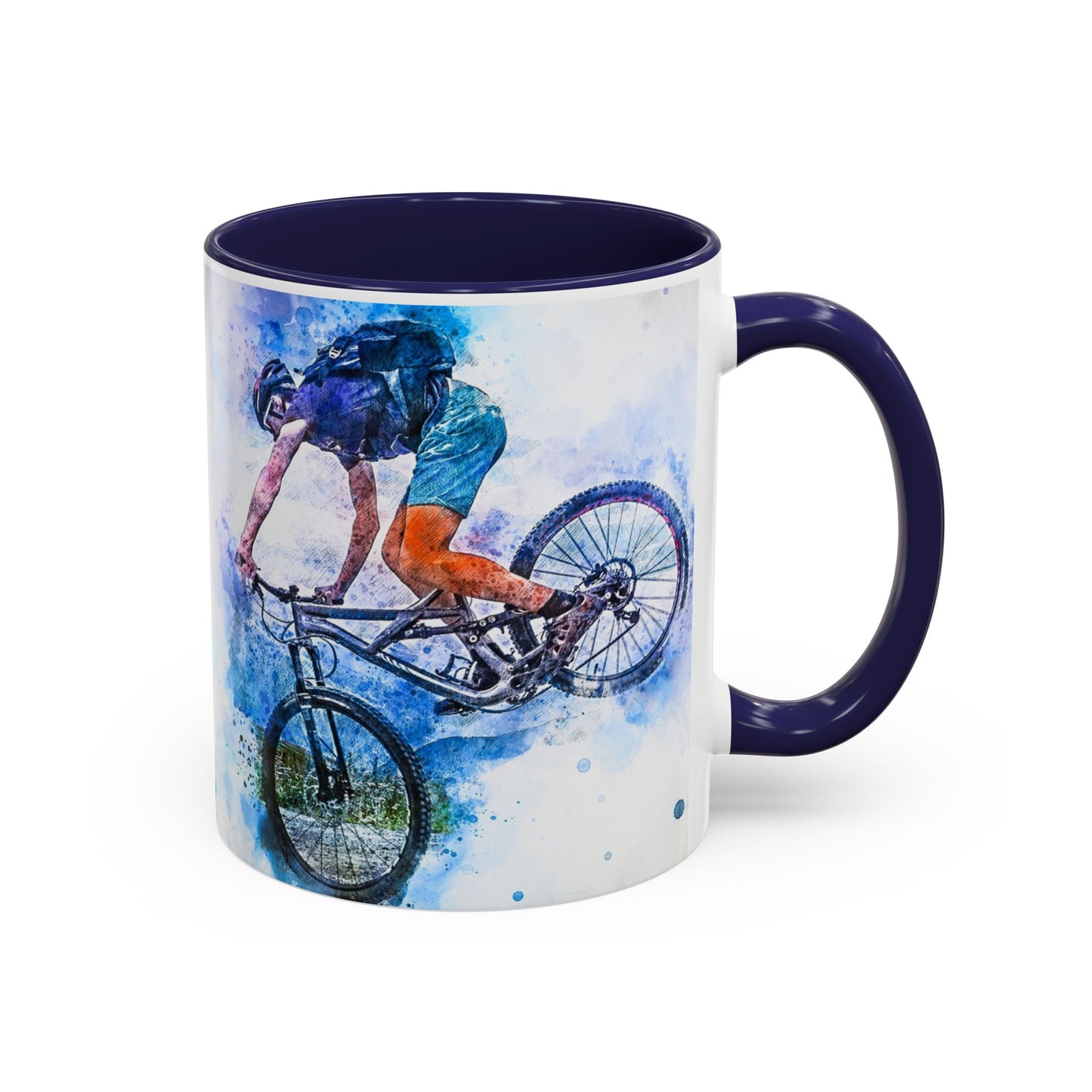 Mountain Bike - Accent Coffee Mug (11, 15oz)