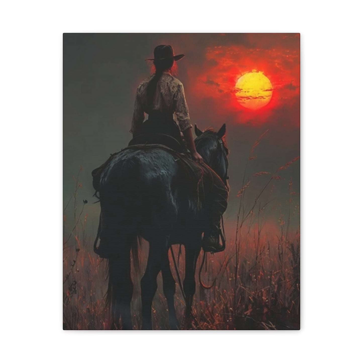 Into the Sunset - Canvas Stretched, 0.75"