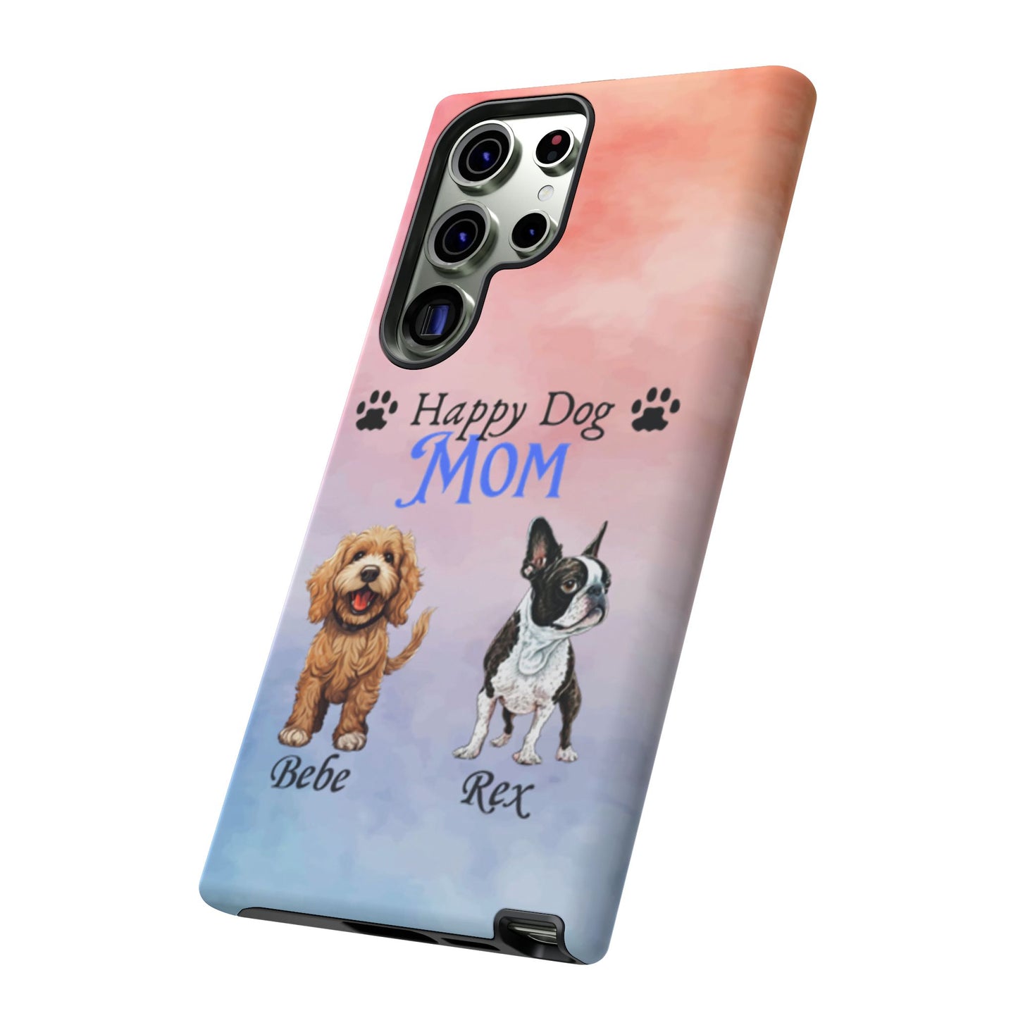 Dog Mom - Personalized - Whimsical Phone Cases - Mother's Day