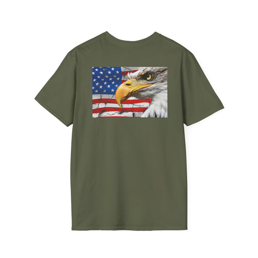 Military - Veteran -  - Unisex Softstyle T-Shirt - Military