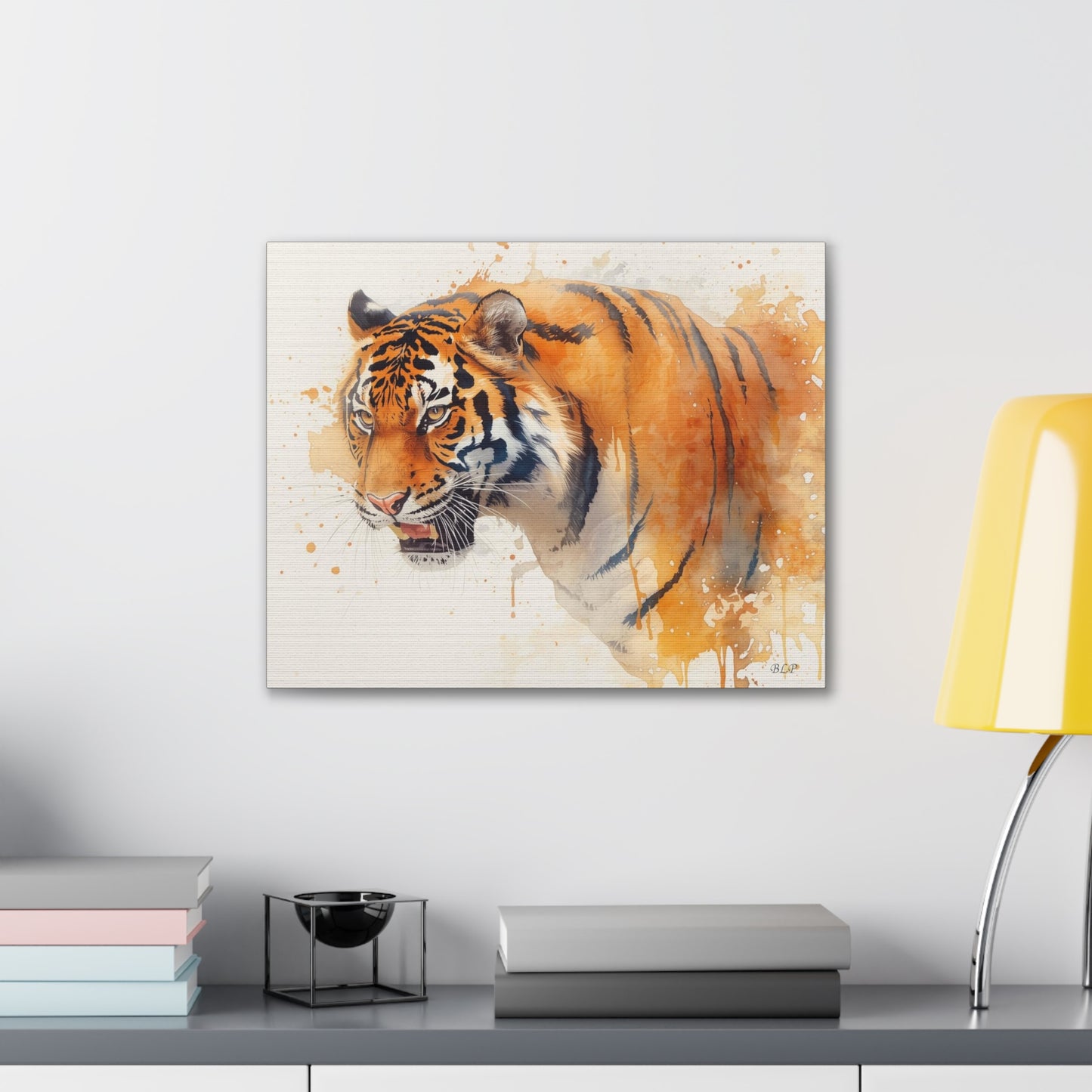 Tiger - Canvas Stretched, 0.75" - 2026 Wall Art - Animals