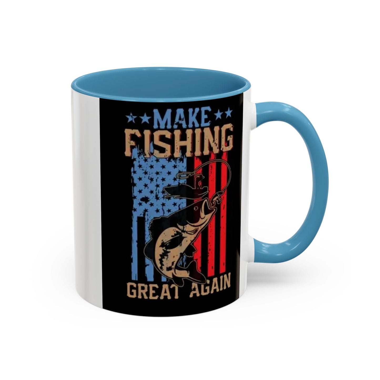 Make Fishing Great Again - Whimsical and Military Mugs