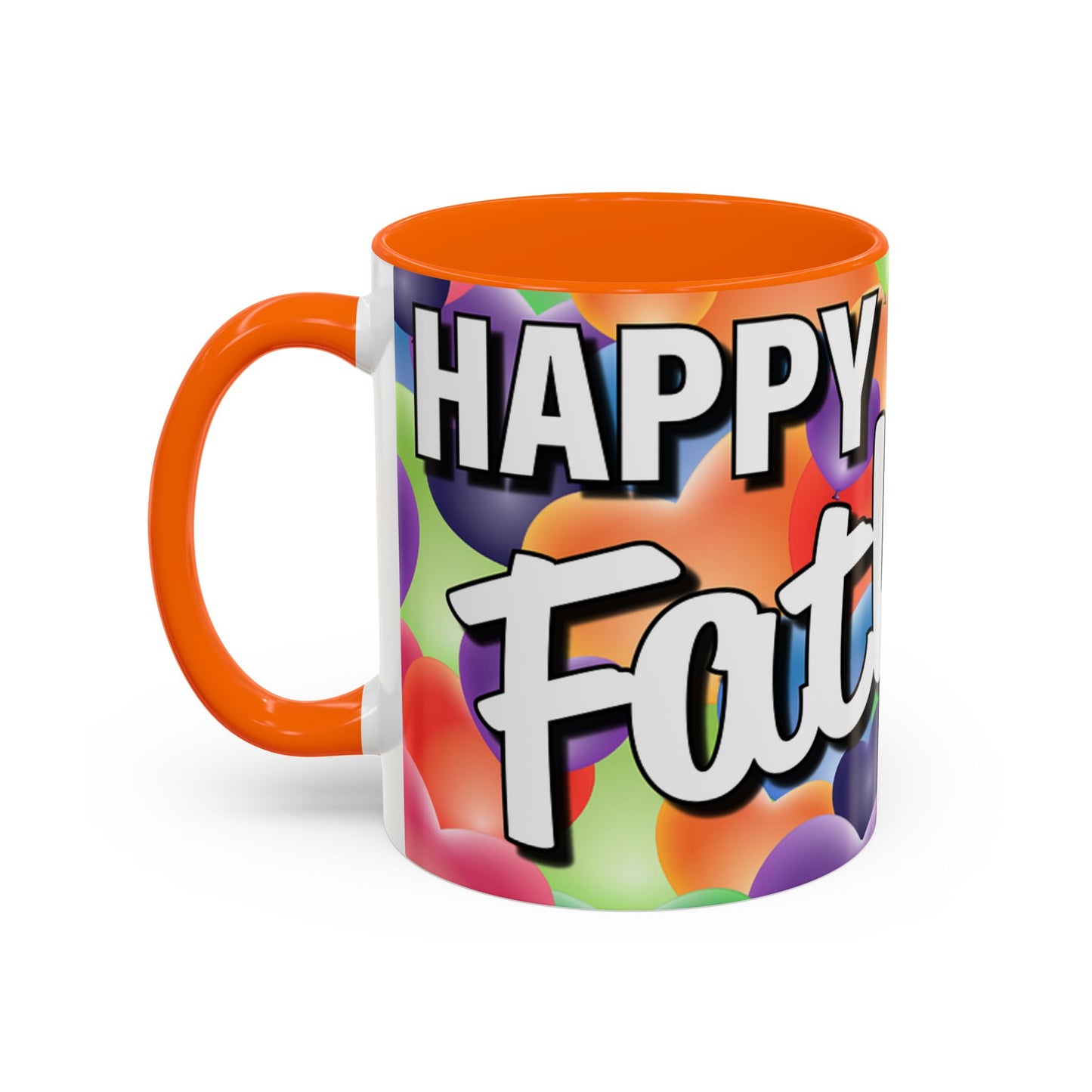 Happy Father's Day - Accent Coffee Mug (11, 15oz) - Father's Day